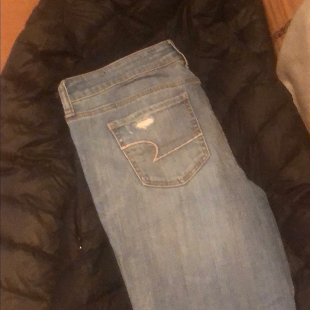 Woman American eagle worn once or twice..waist 12